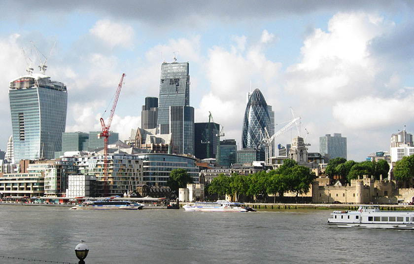 London Skyline panoramio