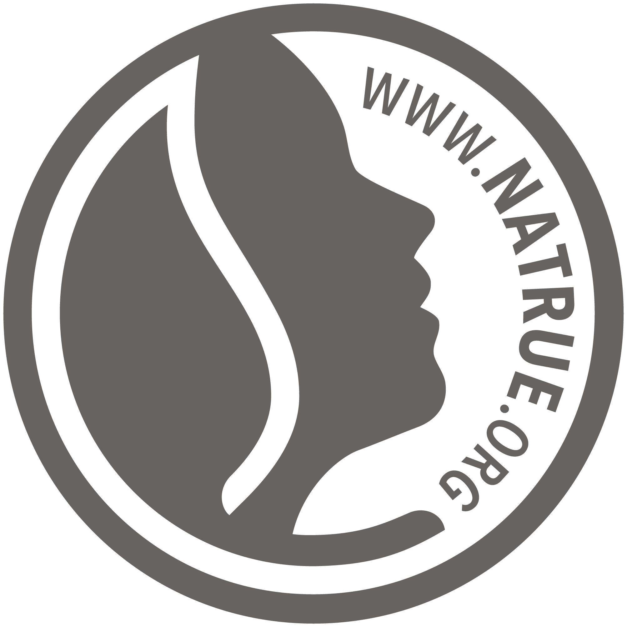 NaTrue Logo grey